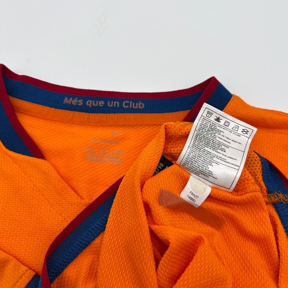 Ronaldinho #10 Barcelona 2006/2007 Away ORIGINAL Nike Rare Soccer Jersey (XL) - Picture 4 of 9